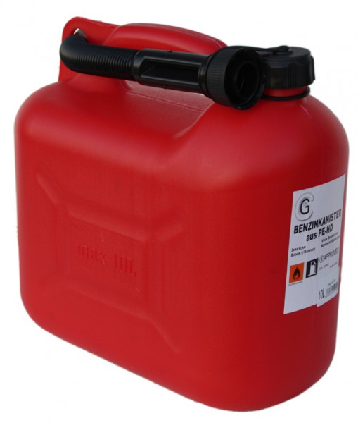 Kraftstoffkanister 10 Liter, rot