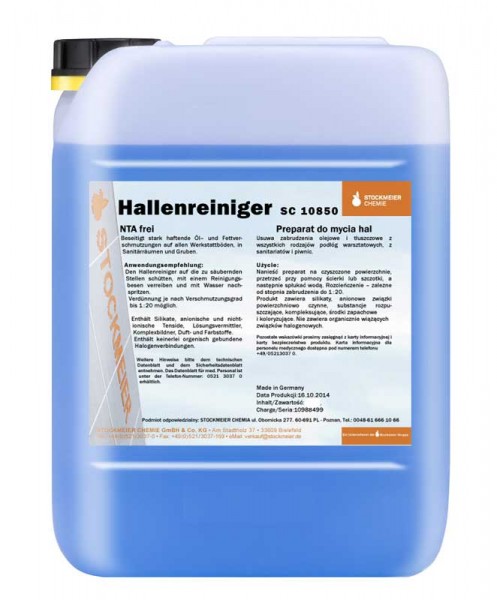 Hallenreiniger schaumarm SC 12850 (5 Kanister á 20 kg)