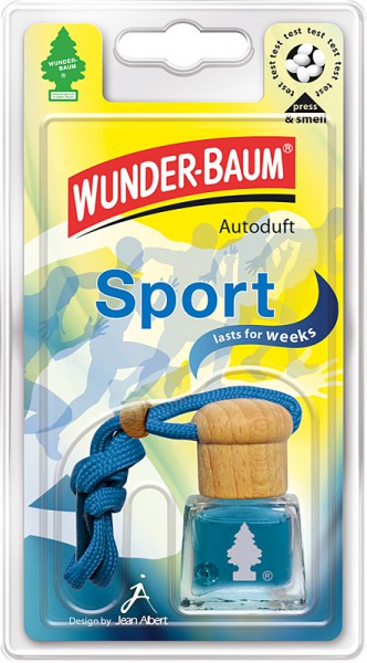 Duftflakon "Sport", von WUNDER-BAUM®