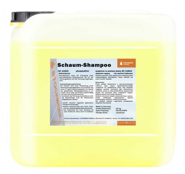 Schaum Shampoo SC 11810 - alkalisch - (6 Kanister á 20 kg)