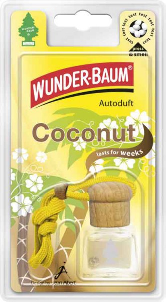 Duftflakon "Coconut", von WUNDER-BAUM®