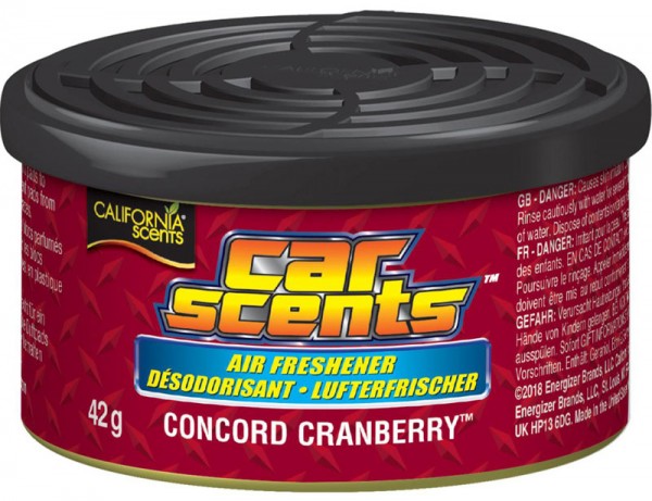California Car Scents "Concord Cranberry"